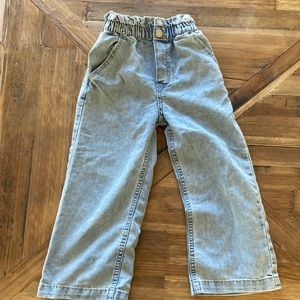 H and M Kids light denim blue jeans size 6
